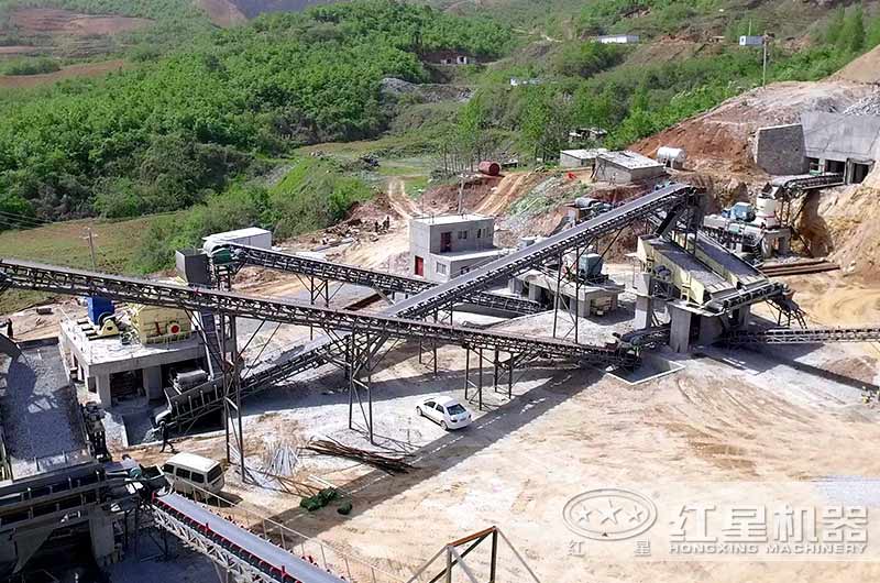 固定式建筑垃圾破碎生產線