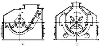 單轉(zhuǎn)子錘式破碎機(jī)示意圖