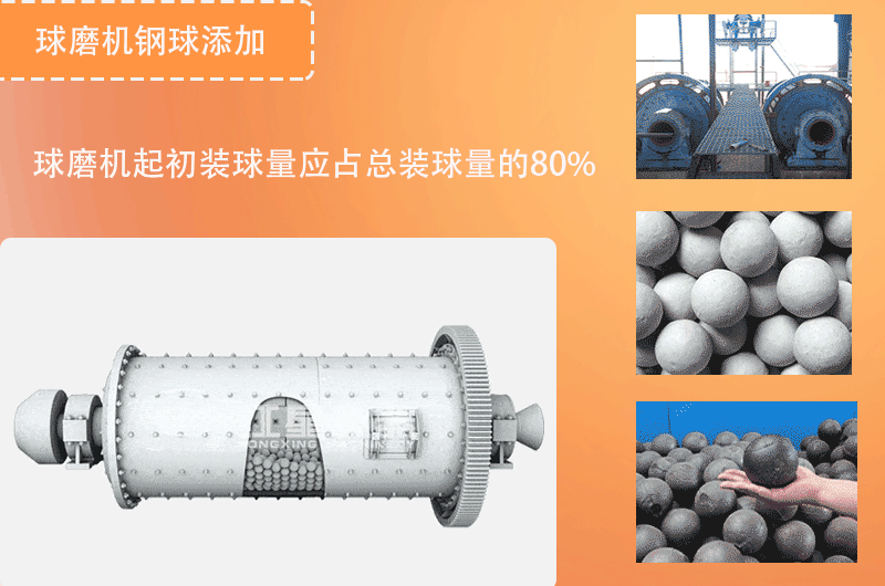 球磨機鋼球添加方法