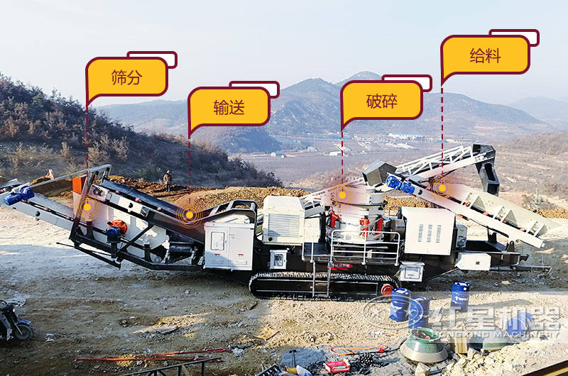 履帶式移動(dòng)破碎機(jī)